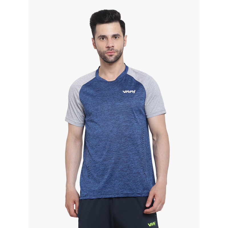 Training T-Shirt Blue Grey - Image 2