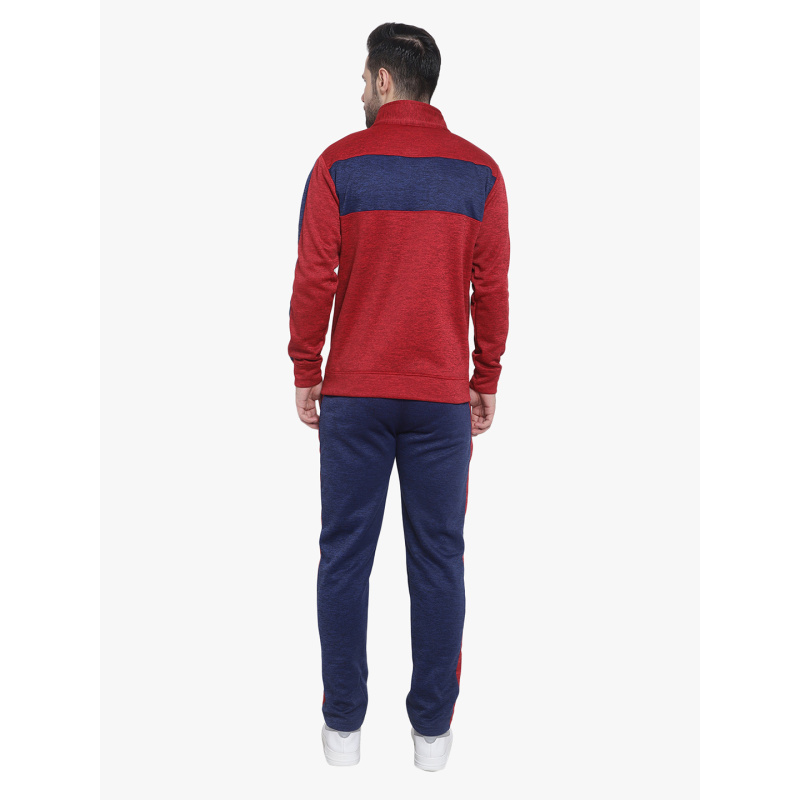 Ignite Melange Tracksuit Red - Image 6