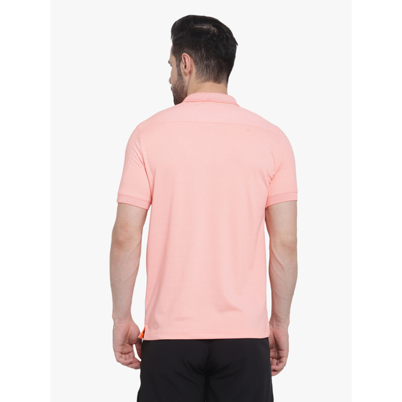 Travel Polo T-Shirt Pink P2 - Image 2