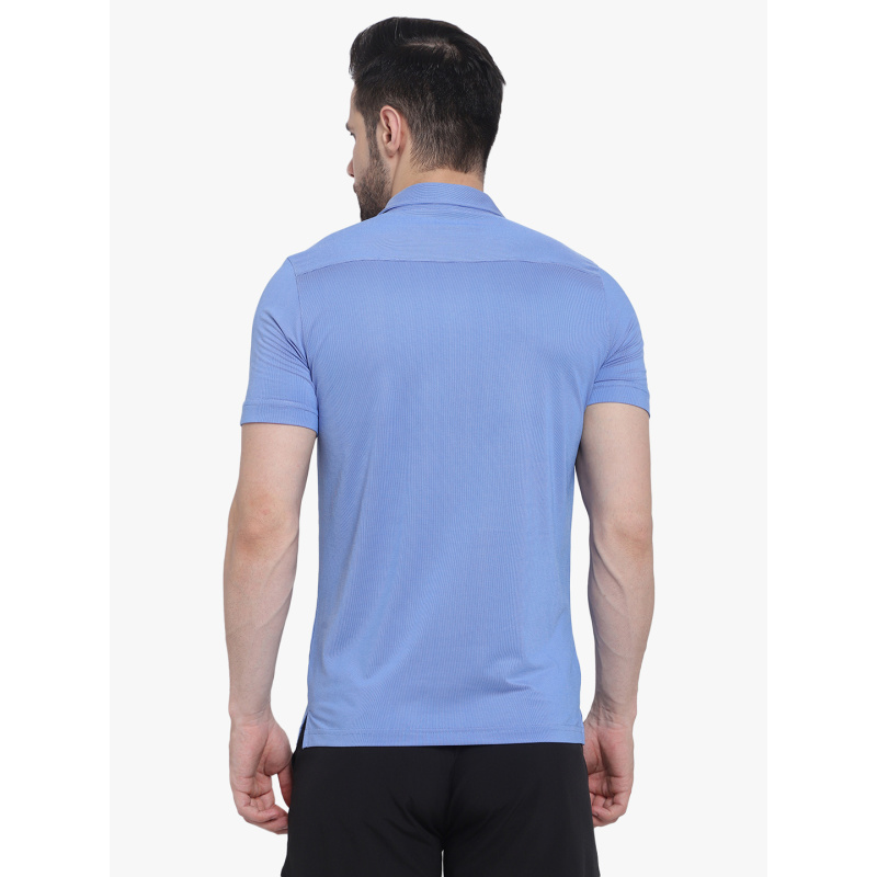 Travel Polo T-Shirt Sky Blue P3 - Image 2