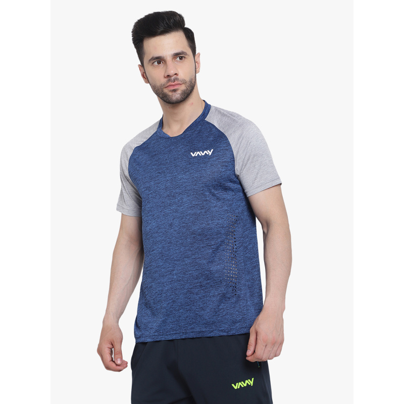 Training T-Shirt Blue Grey