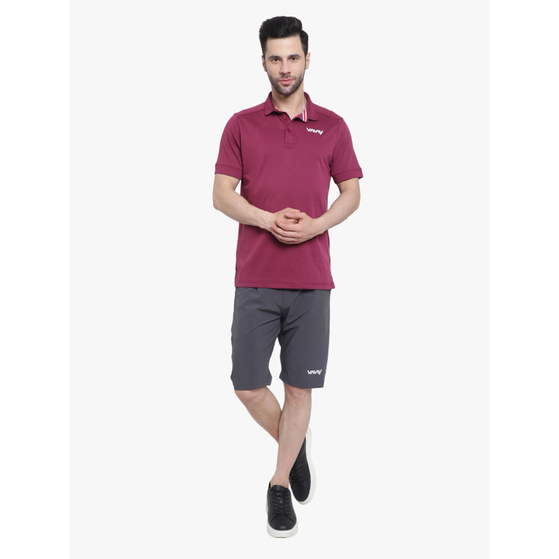 Travel Polo T-Shirt Rose - Image 8