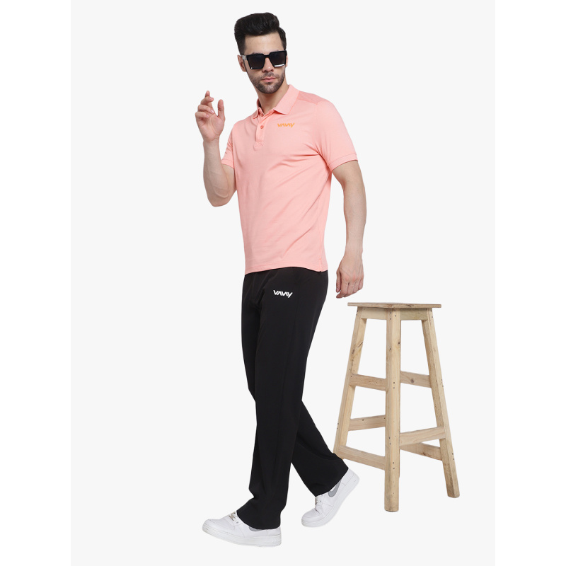 Travel Polo T-Shirt Pink P2 - Image 3