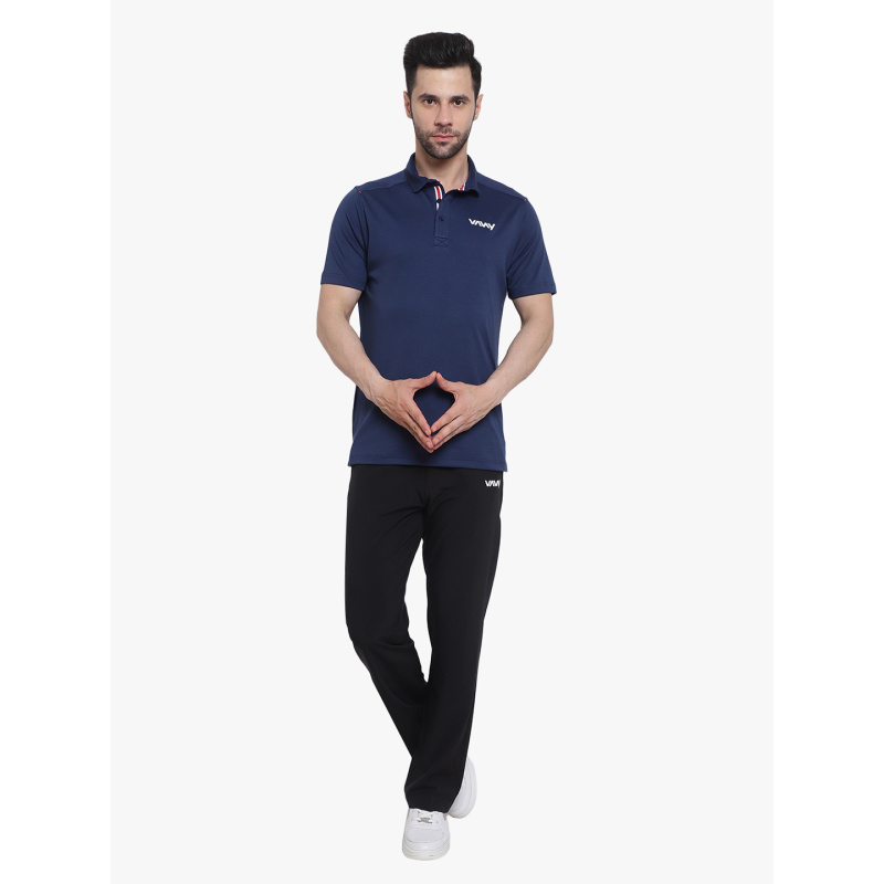 Travel Polo T-Shirt Blue P4 - Image 3