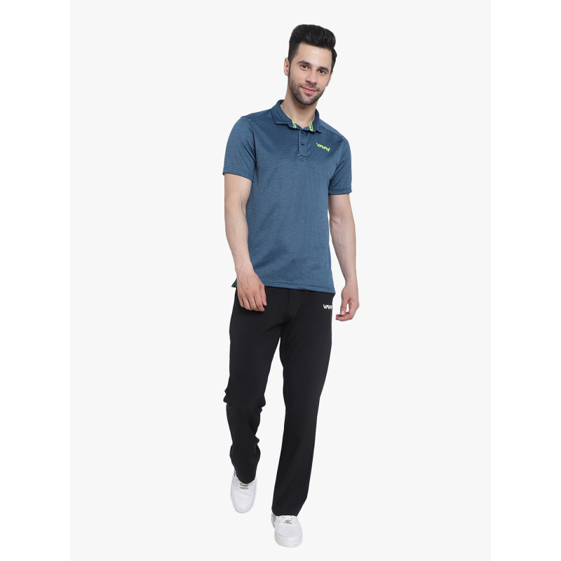 Travel Polo T-Shirt Blue P2 - Image 3