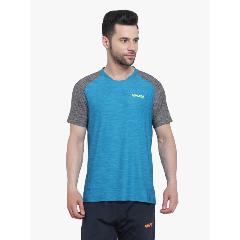 Training T-Shirt Sky Blue Grey