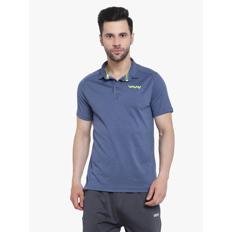 Travel Polo T-Shirt Blue P1