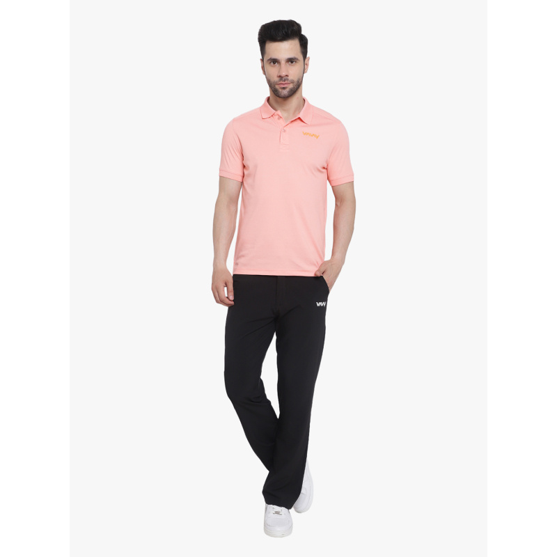 Travel Polo T-Shirt Pink P2 - Image 5