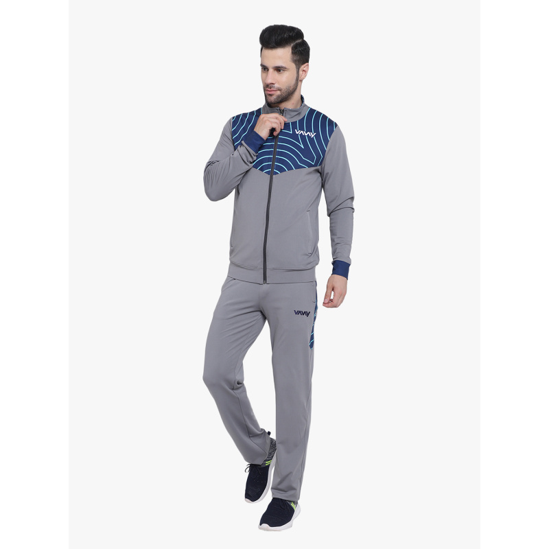 Stylish Tracksuit Grey - Image 2