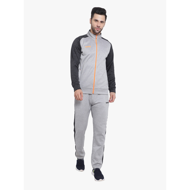 Ignite Melange Tracksuit Grey - Image 3