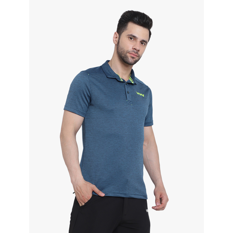 Travel Polo T-Shirt Blue P2 - Image 5