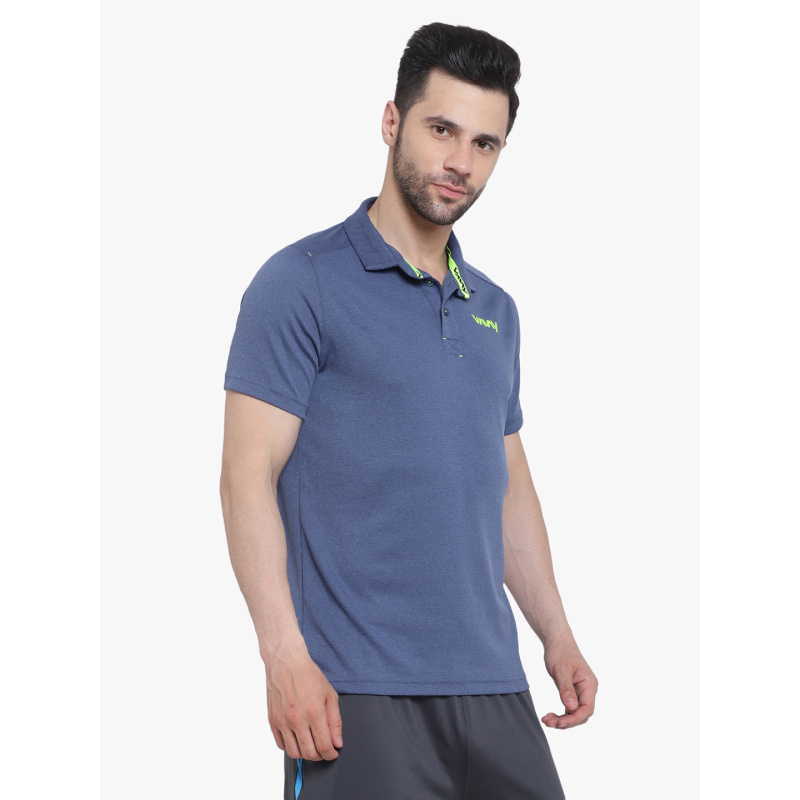 Travel Polo T-Shirt Blue P1 - Image 5