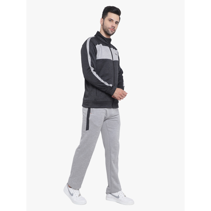 Ignite Melange Tracksuit Black - Image 2