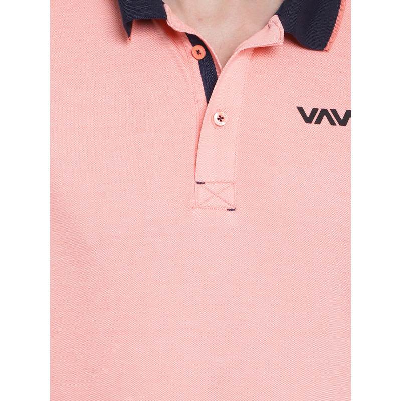 Travel Polo T-Shirt Pink P1 - Image 6