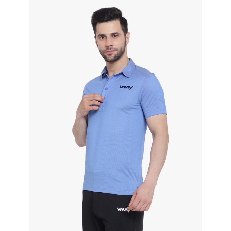 Travel Polo T-Shirt Sky Blue P3 - Image 6