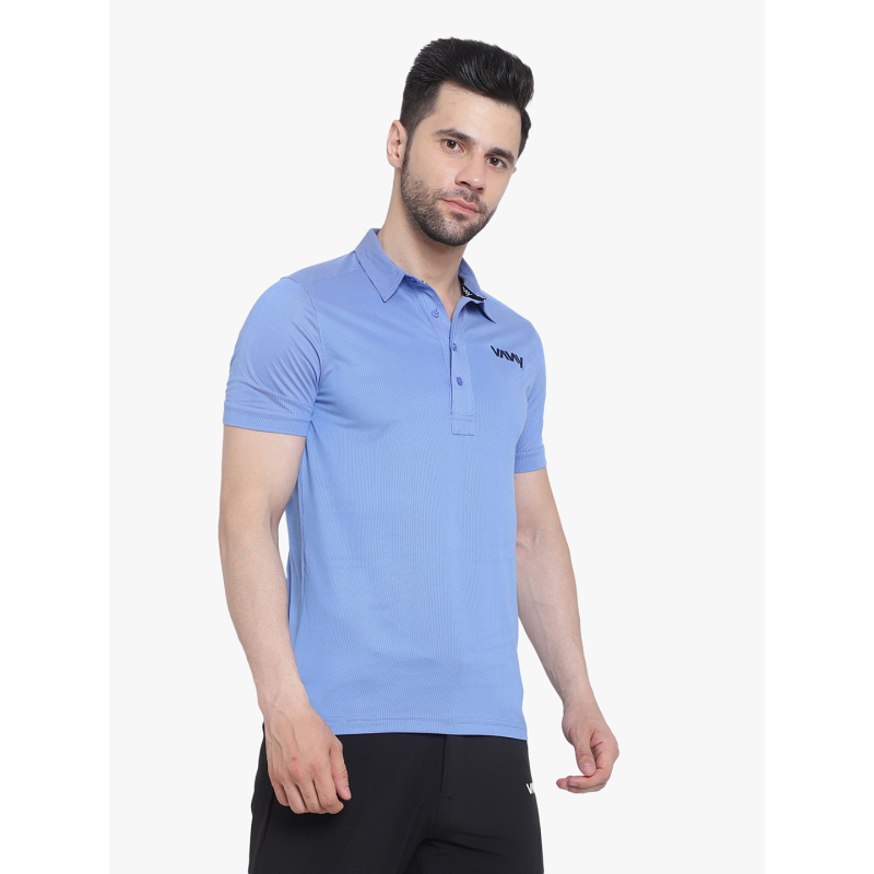 Travel Polo T-Shirt Sky Blue P3 - Image 7