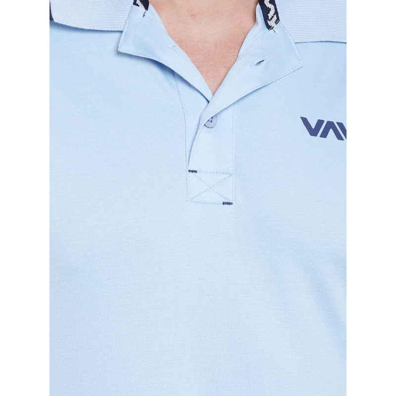 Travel Polo T-Shirt Sky Blue P2 - Image 7