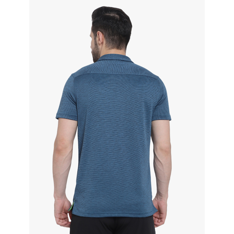 Travel Polo T-Shirt Blue P2 - Image 7