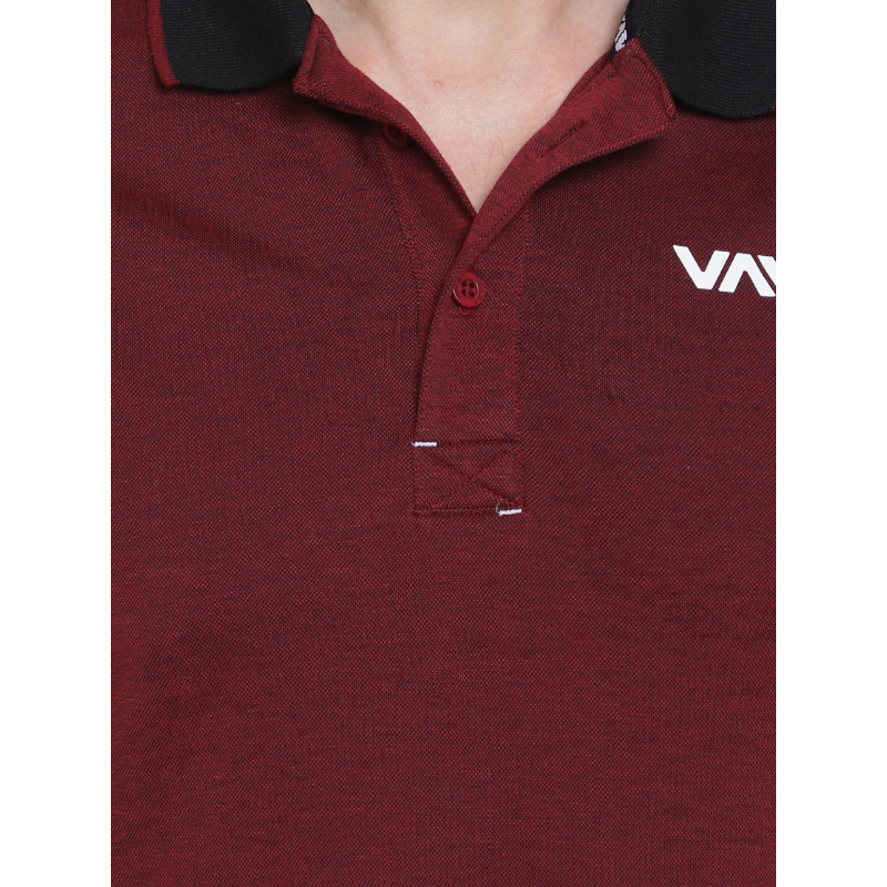 Travel Polo T-Shirt Red P1 - Image 8