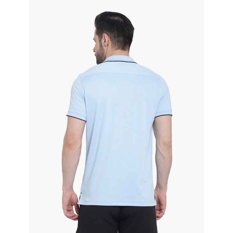 Travel Polo T-Shirt Sky Blue P2 - Image 8