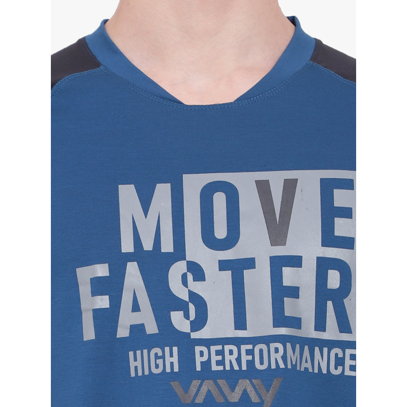 Training T-Shirt Blue P5 - Image 5