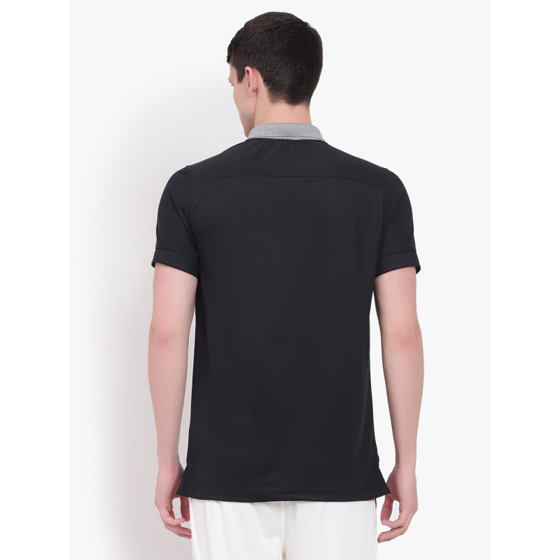 Travel Polo T-Shirt Black - Image 6